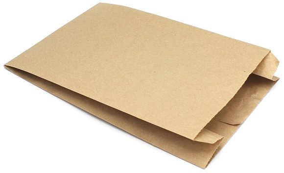 Пакет бумажный с плоским дном 170х70х250мм 40г/м2 цвет Крафт Артпласт (х1400)